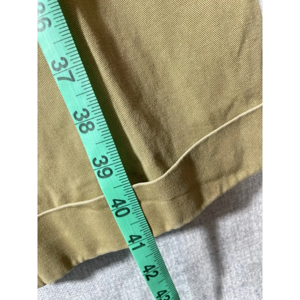 Bills Khakis Briggs Providence Men's‎ Khaki Pleated Cotton Pants Size 38